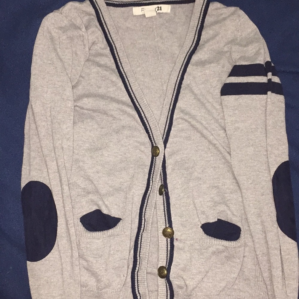 Forever 21 grey cardigan